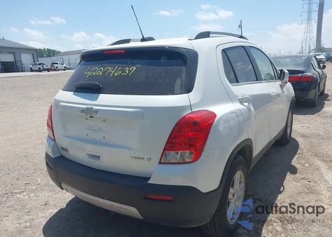 2016 Chevrolet Trax Lt from USA, damaged, VIN KL7CJLSB1GB653300